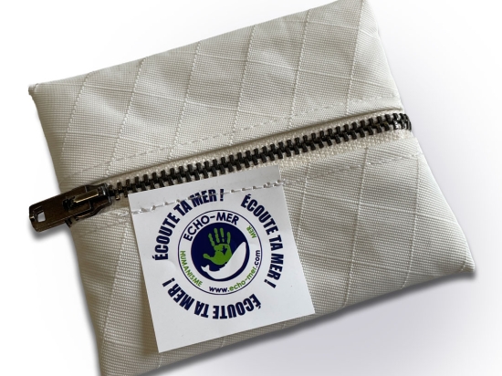 Porte-Monnaie Compact en Voile