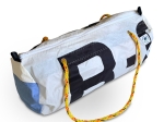 Sac de Sport Polochon blanc avec numéro