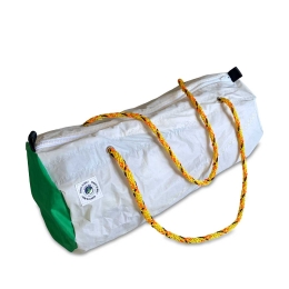 Sac de Sport Polochon vert et Blanc